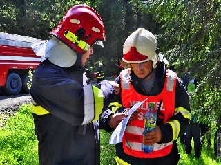 JT23.JPG - Ve středu 29.05.13 proběhlo na Koberštejně cvičení složek Integrovaného záchranného systému JESENÍKY 2013.   FOTO HZS OLK